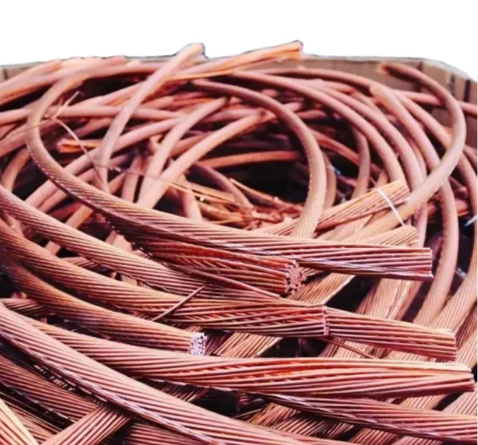 Copper Wire Scrap Wholesale Supplier Pure Copper Recycling Material for Industrial Use Factory Price Hot Sale