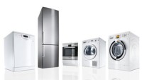 Original Bosch Home Appliances Set Refrigerator Washing Machine Dishwasher Electric Oven Wholesale Export